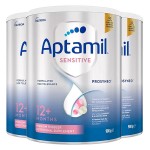 【澳洲直邮】Aptamil爱他美 Pro Syneo 防湿疹抗过敏适度水解奶粉 900g（12+） 新包装 3桶